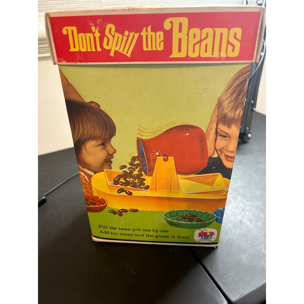 Vintage 1967 Schaper Don't Spill the Beans Game No 340 Original Box USA